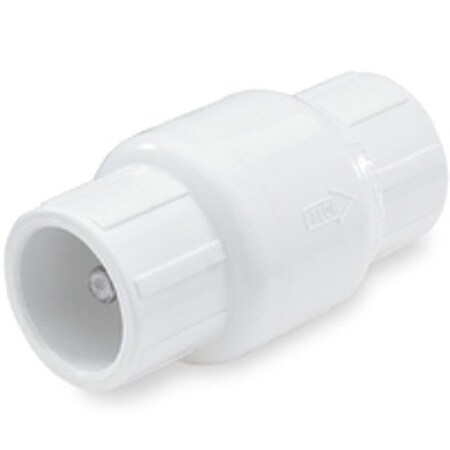 Nds 101107 Check Valve, 34 in, Slip Joint, 200 psi Pressure, PVC Body 1011-07/KC0750S
